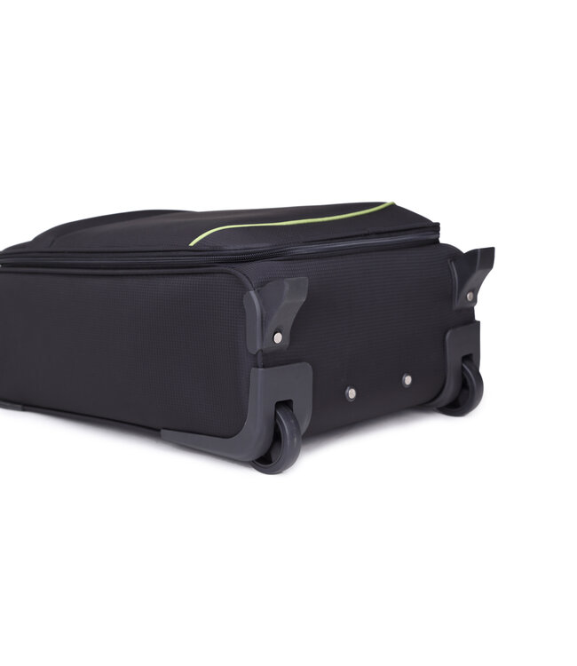 Decent Super Light Handbagage koffer Zwart 50X35X20 CM