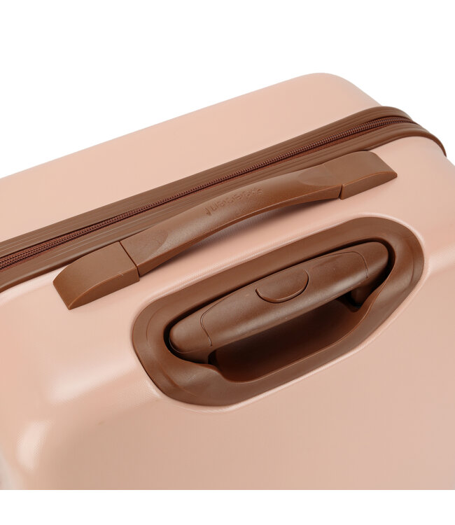 Decent Retro Koffer Roze Medium inhoud 65L 66X42X26CM