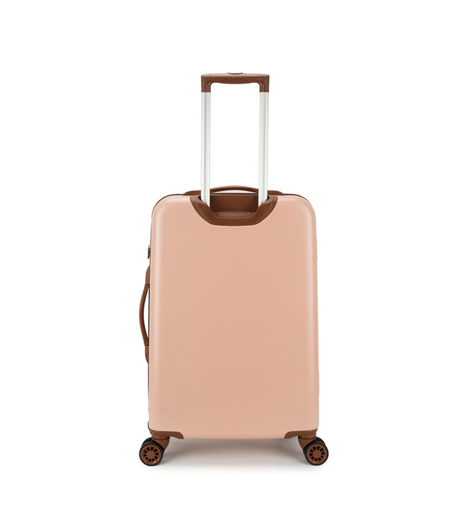 Decent Retro Koffer Roze Medium inhoud 65L 66X42X26CM