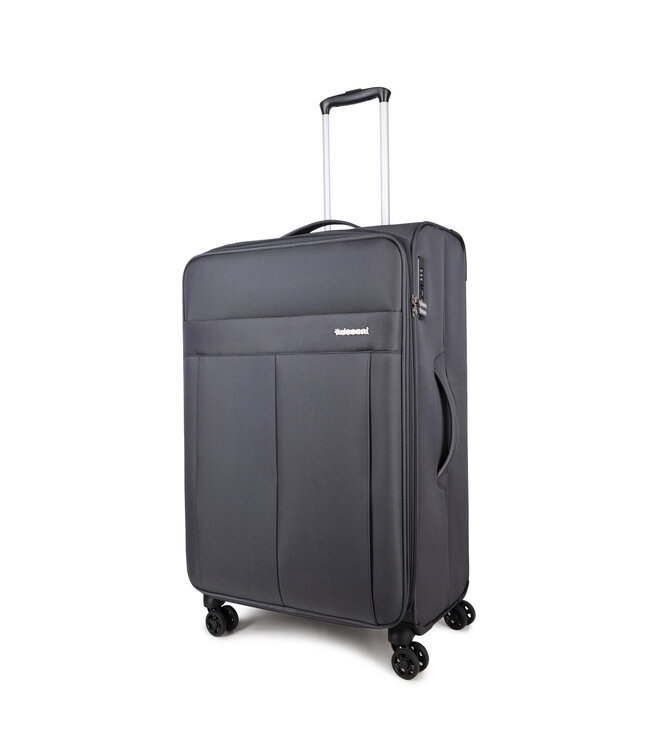 Decent D-Upright Grote koffer Grijs 76X46X32 CM
