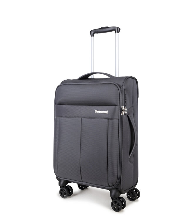 Decent D-Upright Handbagage koffer Grijs 55X35X20 CM