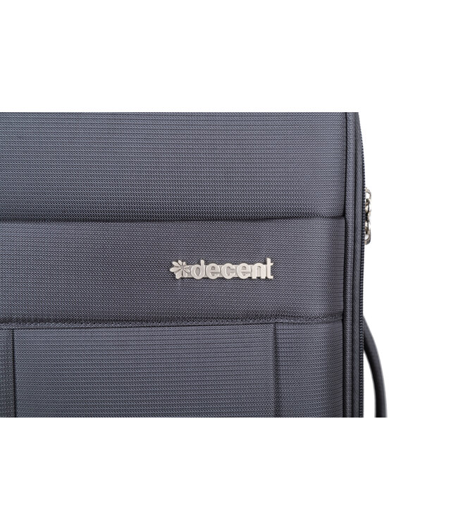 Decent D-Upright Kofferset Grijs