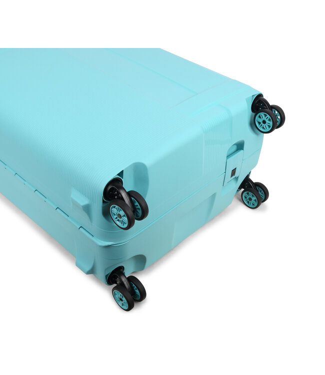 Decent Transit Handbagage koffer Lichtblauw 55X37X23 CM