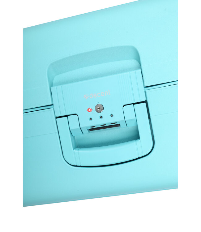 Decent Transit Medium koffer Lichtblauw 70X47X28 CM