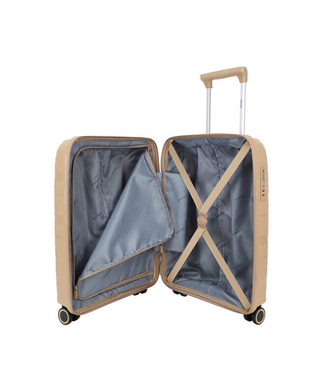 Decent Explorer Handbagage koffer Champagne 55X37,5X23 CM