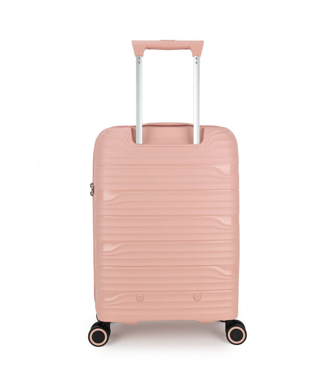 Decent Explorer Handbagage koffer Lichtroze 55X37,5X23 CM