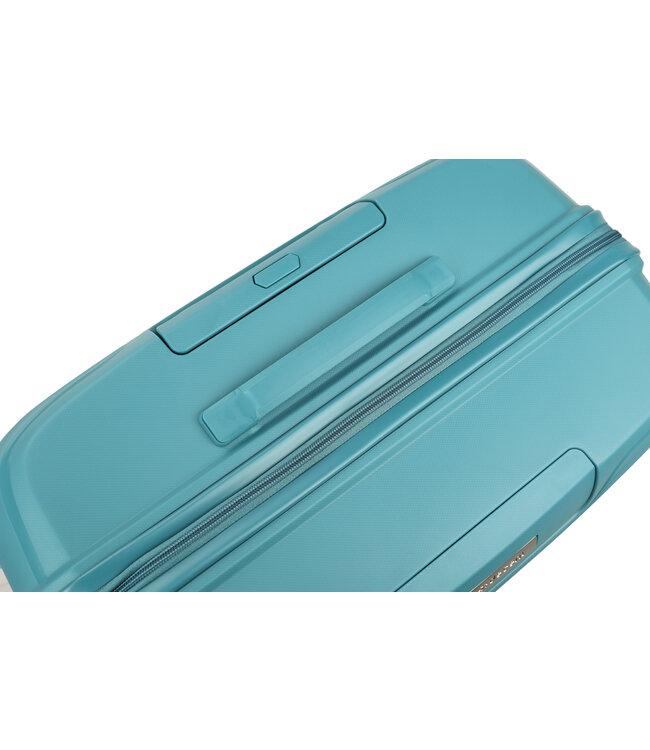 Decent Explorer Grote koffer Petrol 77X52,5X29,5 CM