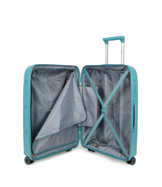 Decent Explorer Handbagage koffer Petrol 55X37,5X23 CM