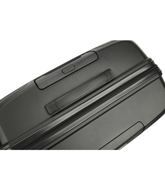 Decent Explorer Grote koffer Zwart 77X52,5X29,5 CM