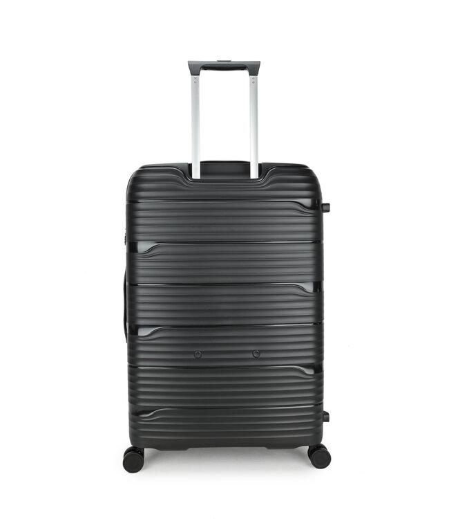 Decent Explorer Grote koffer Zwart 77X52,5X29,5 CM