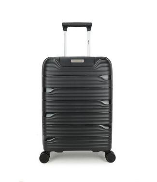 Decent Explorer Handbagage koffer Zwart 38L 55x38x23cm