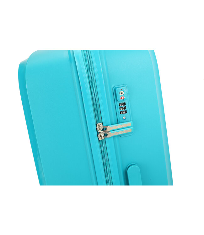 Decent Cross One Grote koffer Lichtblauw 76x47x28 CM