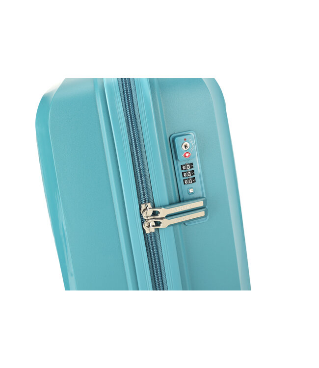 Decent Cross One Handbagage koffer Petrol 55x20x30 CM