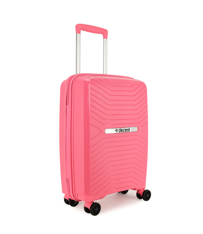 Decent Cross One Handbagage koffer Roze 55x20x30 CM