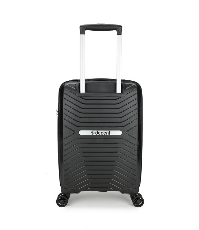 Decent Cross One Handbagage koffer Zwart 55x20x30 CM