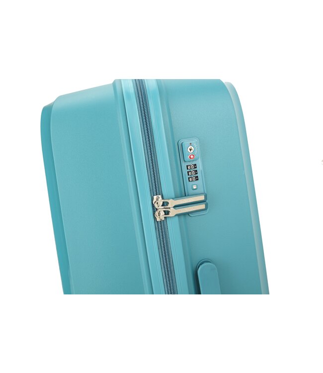 Decent Cross One Grote koffer Petrol 76x47x28 CM