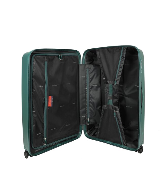 Decent Cross One Grote koffer Donkergroen 76x47x28 CM