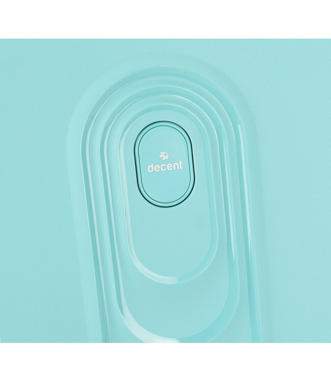 Decent On Tour Handbagage koffer Blauw 55X40X20 CM