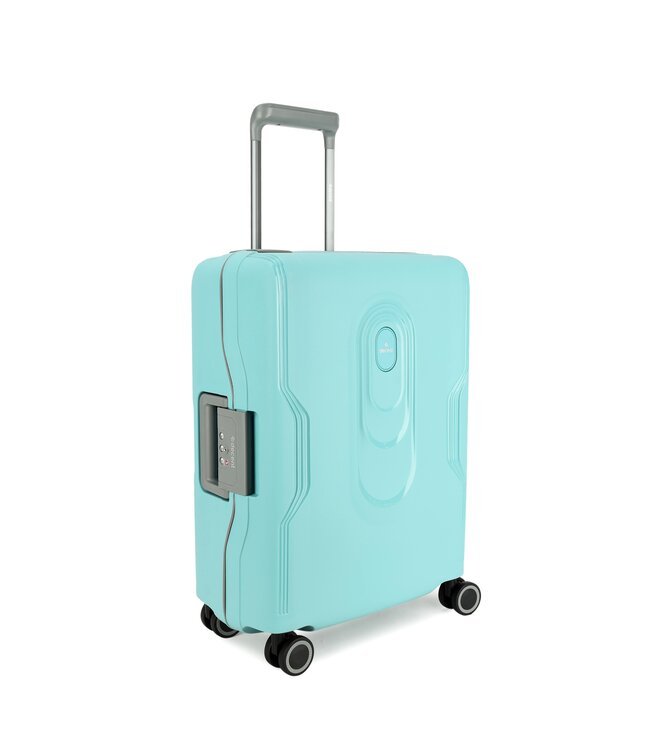 Decent On Tour Handbagage koffer Blauw 55X40X20 CM