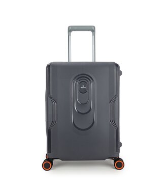Decent On Tour Handbagage koffer Antraciet 38L 55x40x20cm
