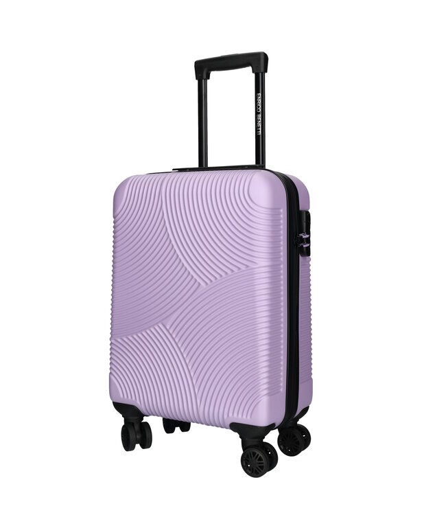 Enrico Benetti Reiskoffers Louisville Lila Kofferset 3-Delig 91, 62 en 30L