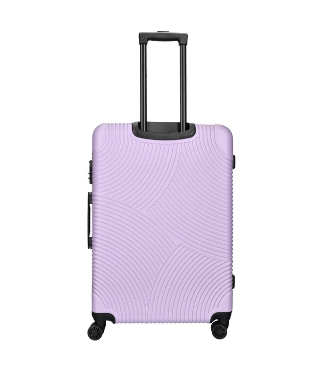 Enrico Benetti Reiskoffers Louisville Lila Kofferset 3-Delig 91, 62 en 30L