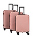 Enrico Benetti Reiskoffers Louisville Oud roze Kofferset 3-Delig 91, 62 en 30L