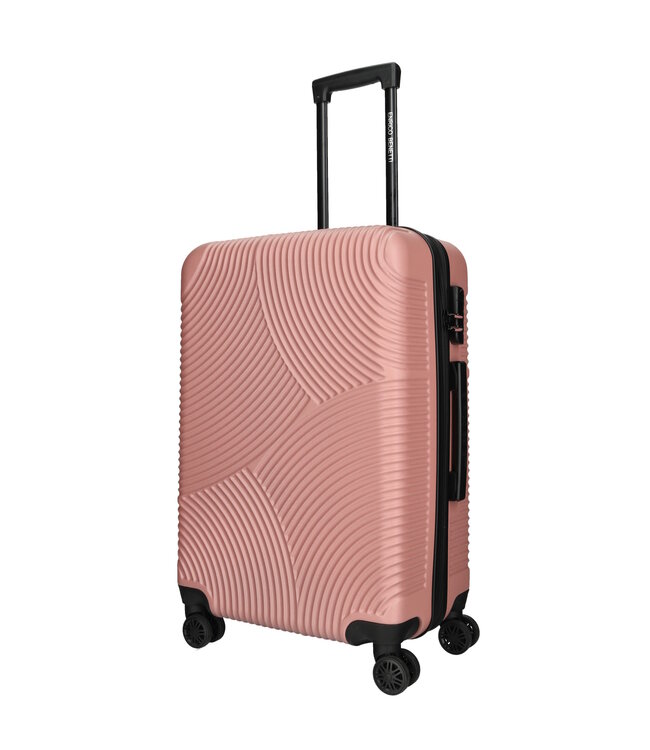 Enrico Benetti Reiskoffers Louisville Oud roze Kofferset 3-Delig 91, 62 en 30L