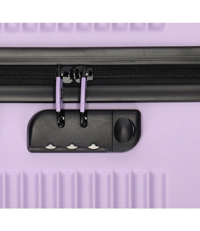 Enrico Benetti Louisville handbagagekoffer Lila 30 Liter 54x35x20cm
