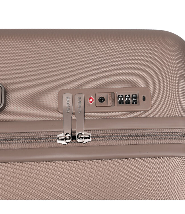 Decent Paradiso Grote koffer Champagne 76X45X30 CM