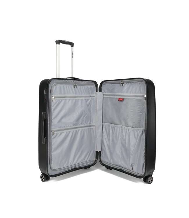 Decent Paradiso Grote koffer Zwart 76X45X30 CM