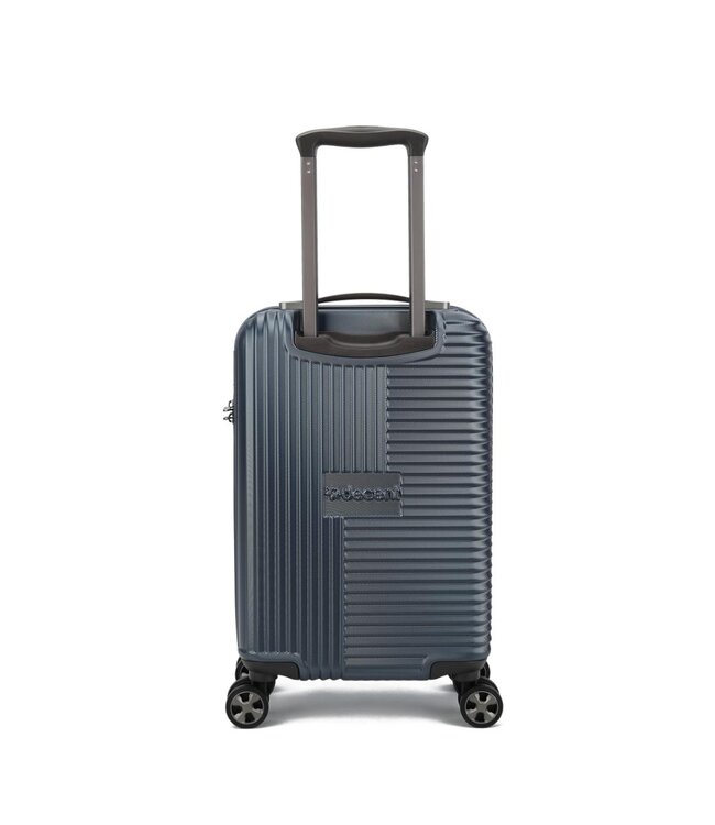Decent Tourister Handbagage Koffer Blauw Inhoud 34 Liter 55x35x20cm