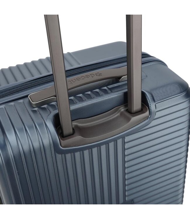 Decent Tourister Koffer Medium Blauw Inhoud 65 Liter 66X40X27,5cm