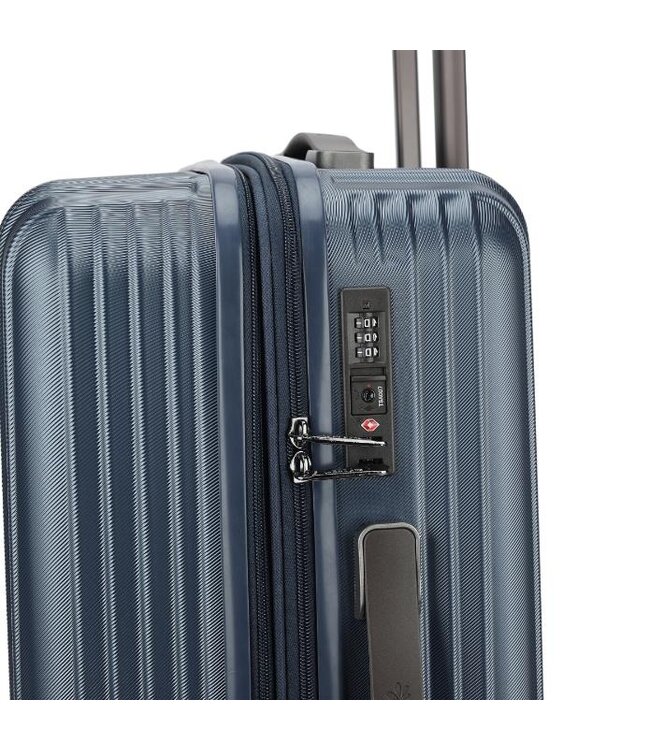 Decent Tourister Koffer Medium Blauw Inhoud 65 Liter 66X40X27,5cm