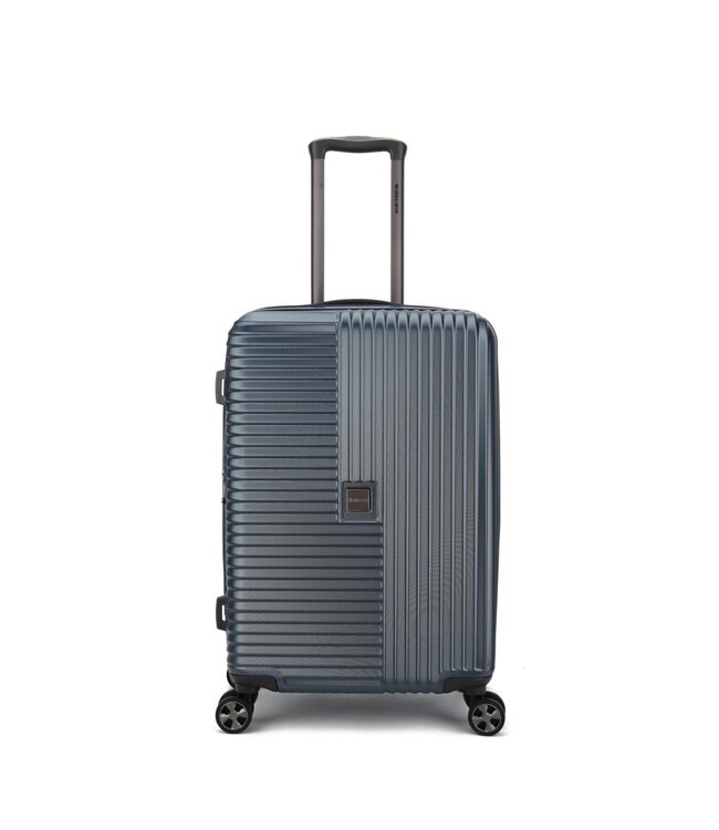 Decent Tourister Koffer Medium Blauw Inhoud 65 Liter 66X40X27,5cm