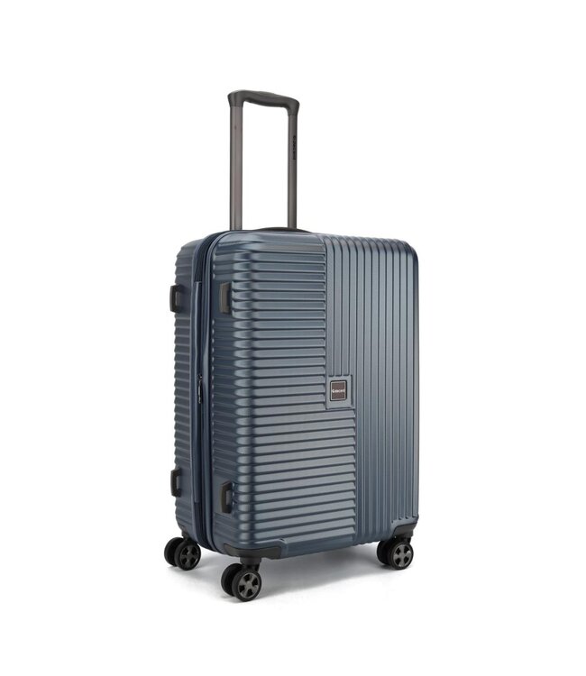 Decent Tourister Koffer Medium Blauw Inhoud 65 Liter 66X40X27,5cm