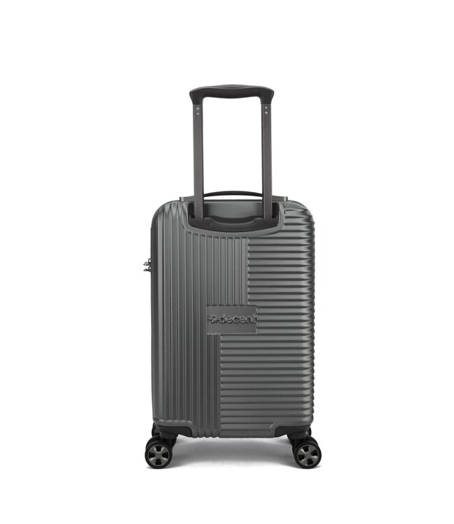 Decent Tourister Handbagage Koffer Grijs Inhoud 34 Liter 55x35x20cm
