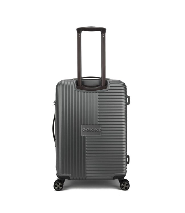 Decent Tourister Koffer Medium Grijs Inhoud 65 Liter 66X40X27,5cm