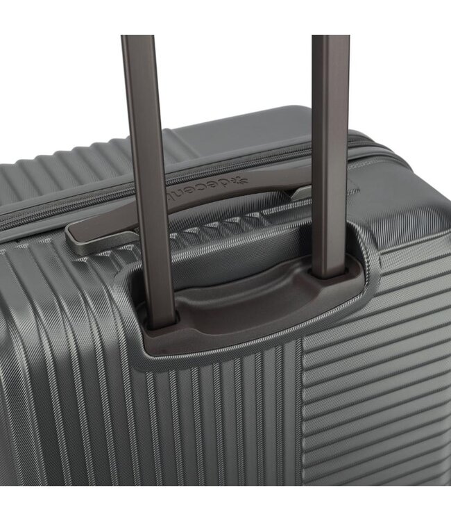 Decent Tourister Koffer Medium Grijs Inhoud 65 Liter 66X40X27,5cm