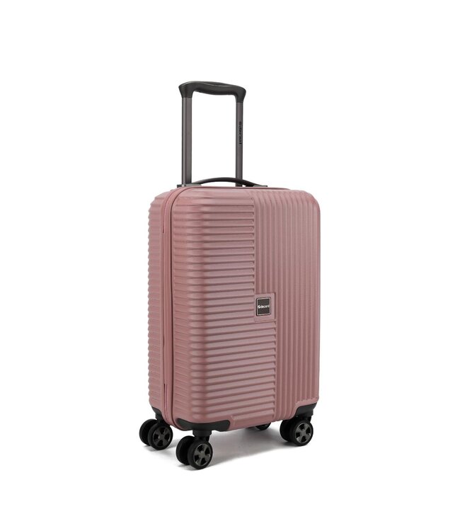 Decent Tourister Handbagage Koffer oud roze Inhoud 34 Liter 55x35x20cm