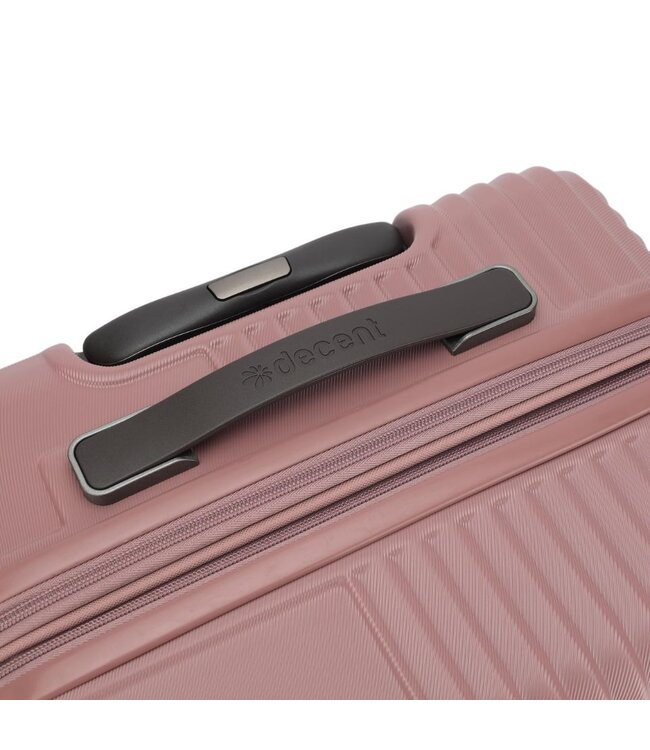 Decent Tourister Koffer Medium oud roze Inhoud 65 Liter 66X40X27,5cm