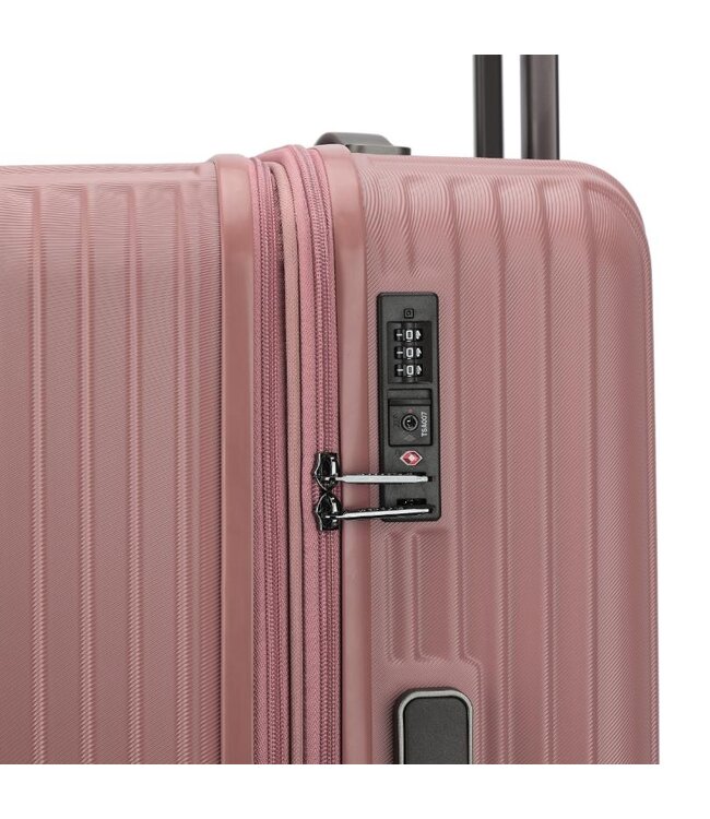 Decent Tourister Koffer Groot oud roze Inhoud 97 Liter 74x48x36cm