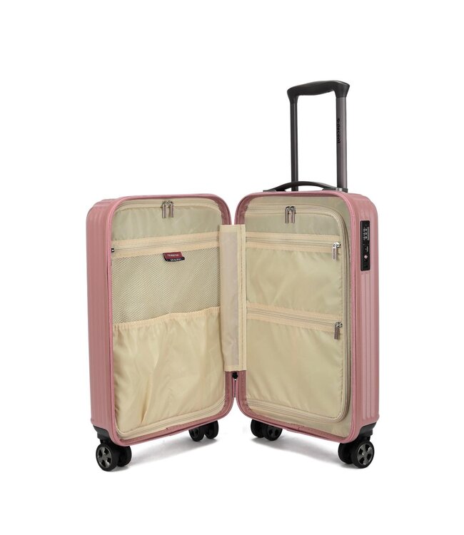 Decent Tourister Kofferset oud roze Inhoud 97, 65 en 34 Liter