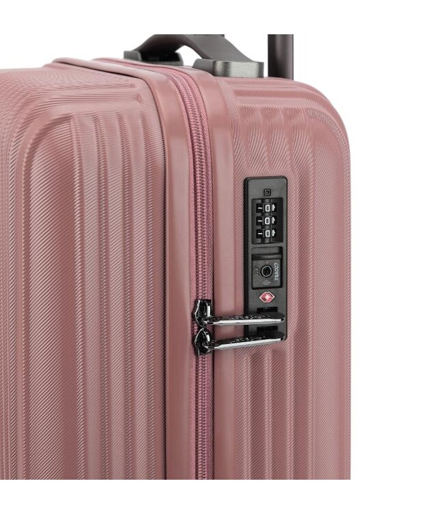 Decent Tourister Kofferset oud roze Inhoud 97, 65 en 34 Liter