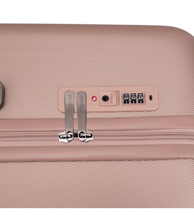 Decent Paradiso Handbagagekoffer Zalm 55x35x20 cm