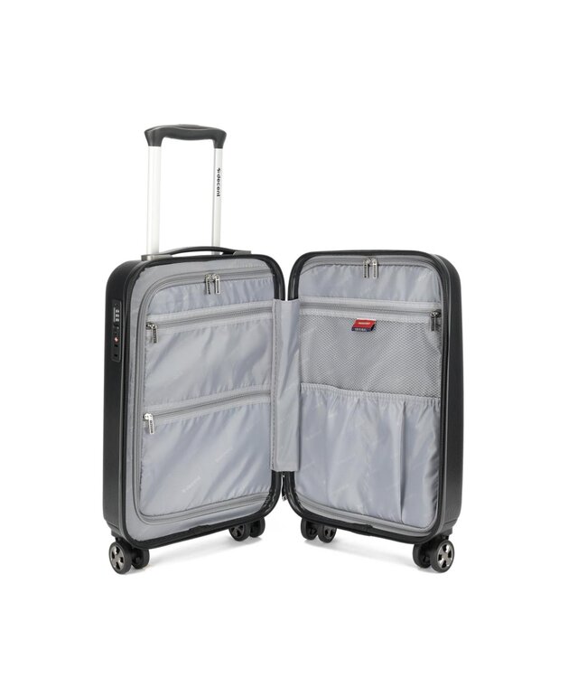 Decent Paradiso Handbagagekoffer Zwart 55x35x20 cm