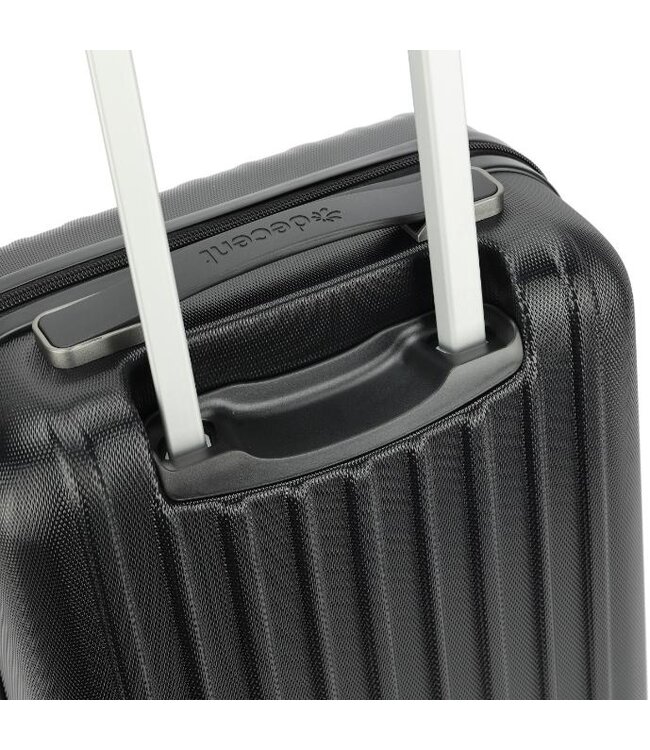 Decent Paradiso Handbagagekoffer Zwart 55x35x20 cm