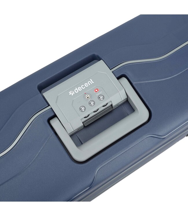 Decent On Tour Handbagage koffer Donkerblauw 55X40X20 CM