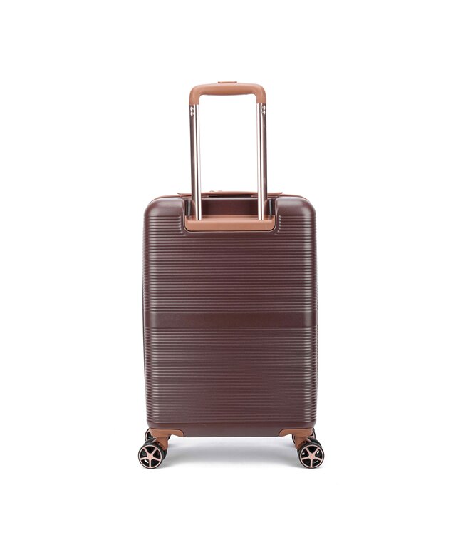 Decent Stella handbagage koffer Bruin