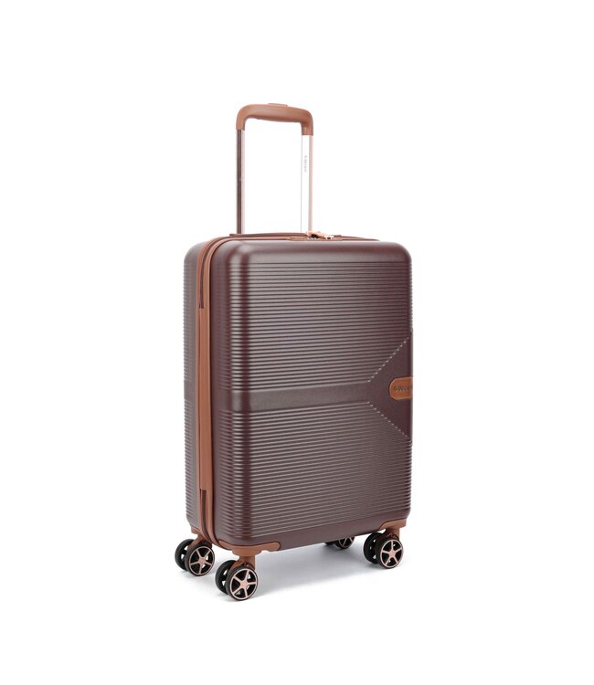 Decent Stella handbagage koffer Bruin